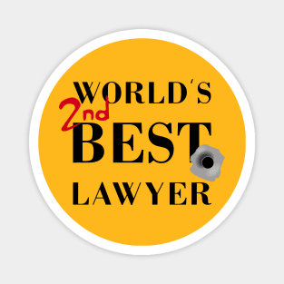 World's 2nd Bes° Lawyer Magnet